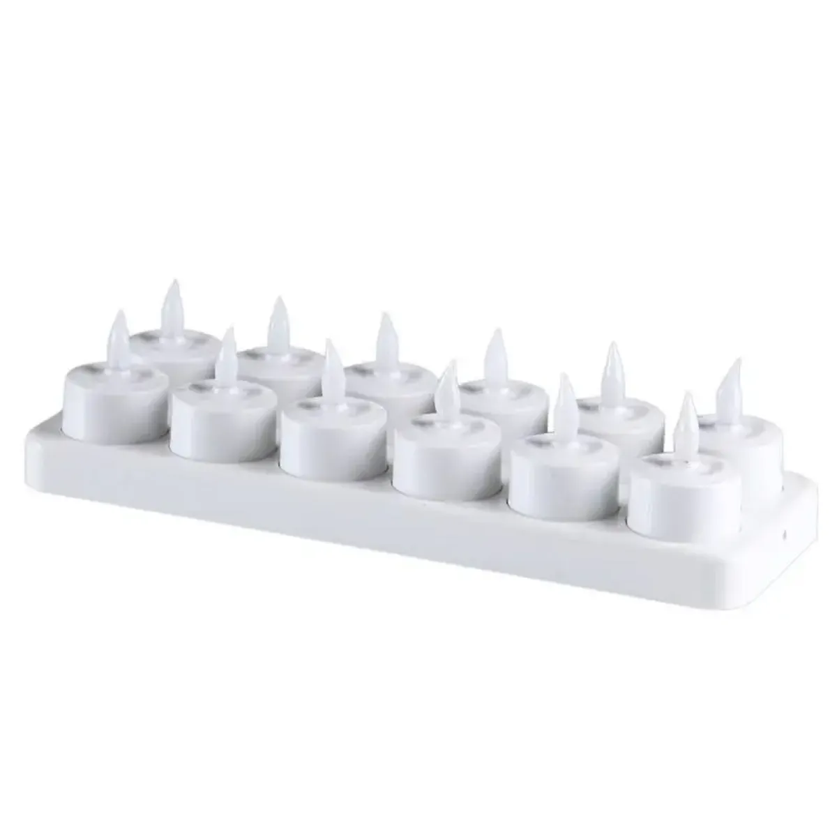 12Pcs LED Candle Flickering Flame Candle Night Light Tea