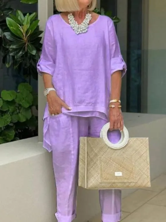 2 Piece Pant Suit for Mother of The Bride Full Length Chiffon Wedding Guest Dressy Formal Evening Gowns Dress Suits