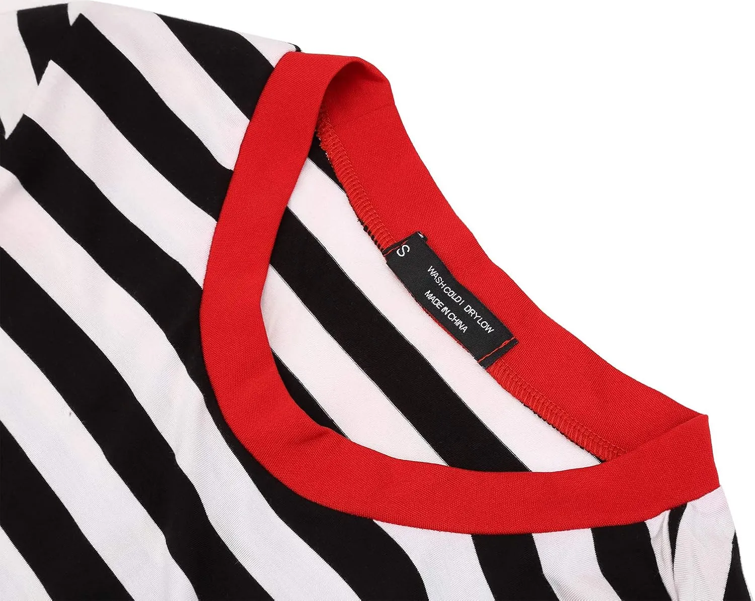 BI.TENCON Women's Striped Pleated Casual A-Line Dresses Knee Length with Pockets