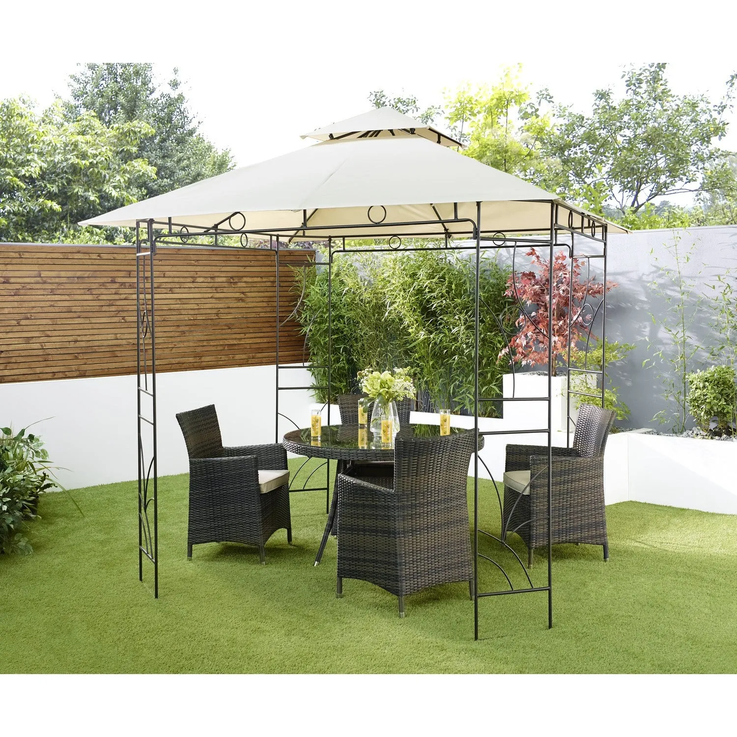 Canopy for 2.5m x 2.5m The Range Arosa Patio Gazebo - Two Tier