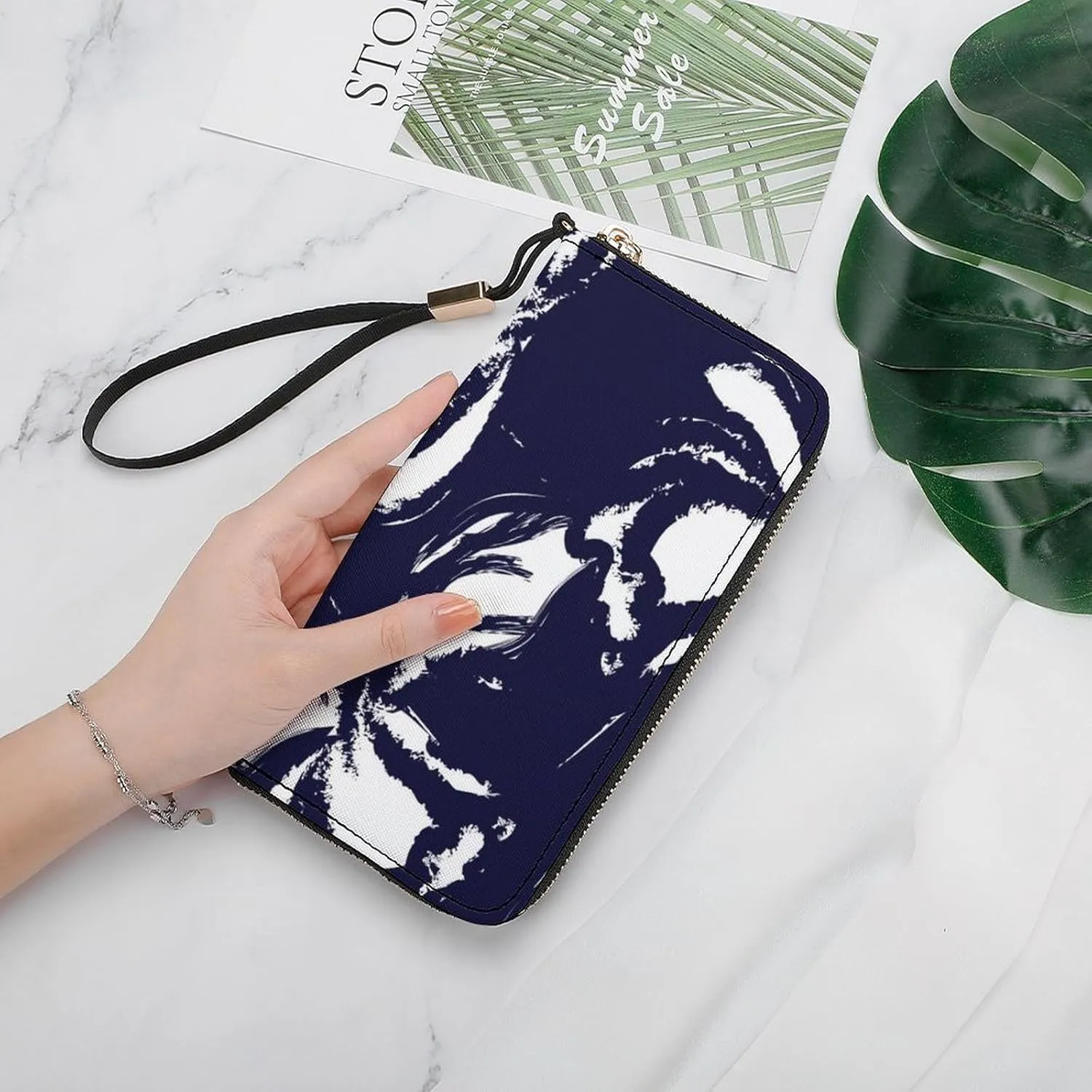 Luxury Long Handbag - PU Leather Large Capacity Clutch Purse with Multiple Card Slots | Elegant Travel Wallet, Party Evening Bag, Gift Box Included (Multiple Colors)