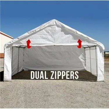 Peak End Wall w/ Zipper 10'