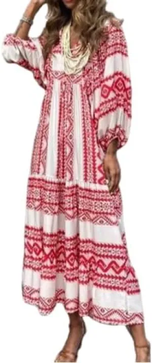 Summer Dresses for Women 2024 Casual Beach Flowy Maxi Dress Hawaiian Sun Dresses Ladies Club Party Dress