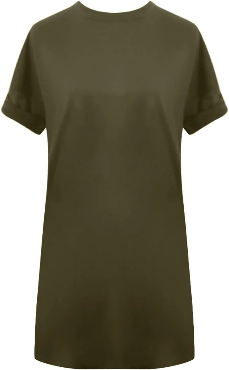 Summer Dresses for Women Casual Short Sleeve T Shirt Beach Sundress Nightgown Crew Neck Loose Fit Dress with Pockets