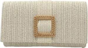 Trendy Straw Evening Bags for Women Woven Purse Straw Summer Beach Clutch Purse Crossbody Handbag Party Travel