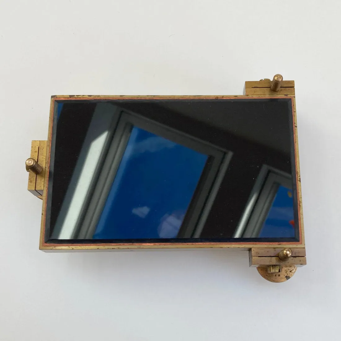 Victorian Black Glass Artificial Horizon Set by John Lilley & Son London