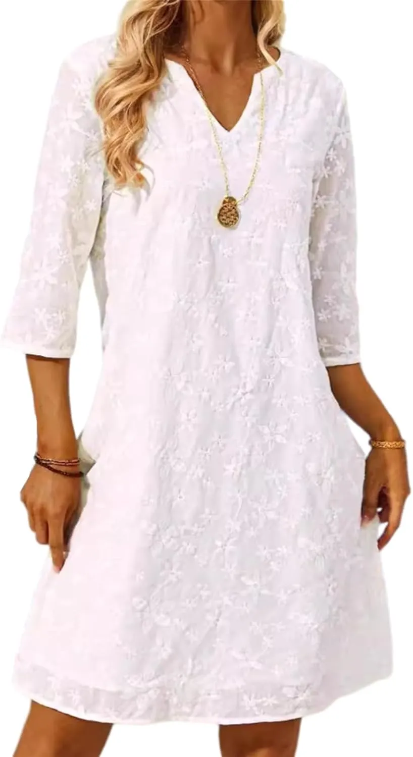 Wedding Guest Dresses for Women Waist Tie Ruffle Casual A-Line Swing Mini Dress Summer Cocktail Concert Dress
