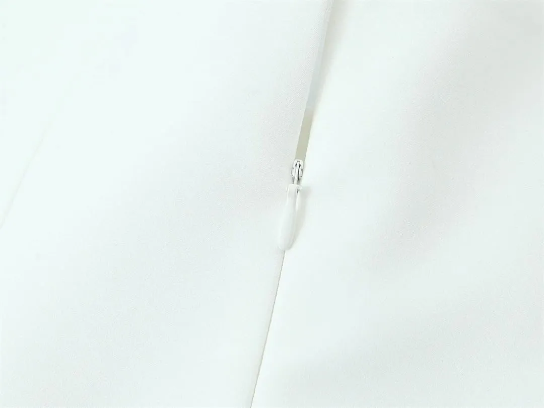 Women V-Neck Strapless Mini Dress Solid Backless Evening Party Bodcon A-Line Dresses Summer