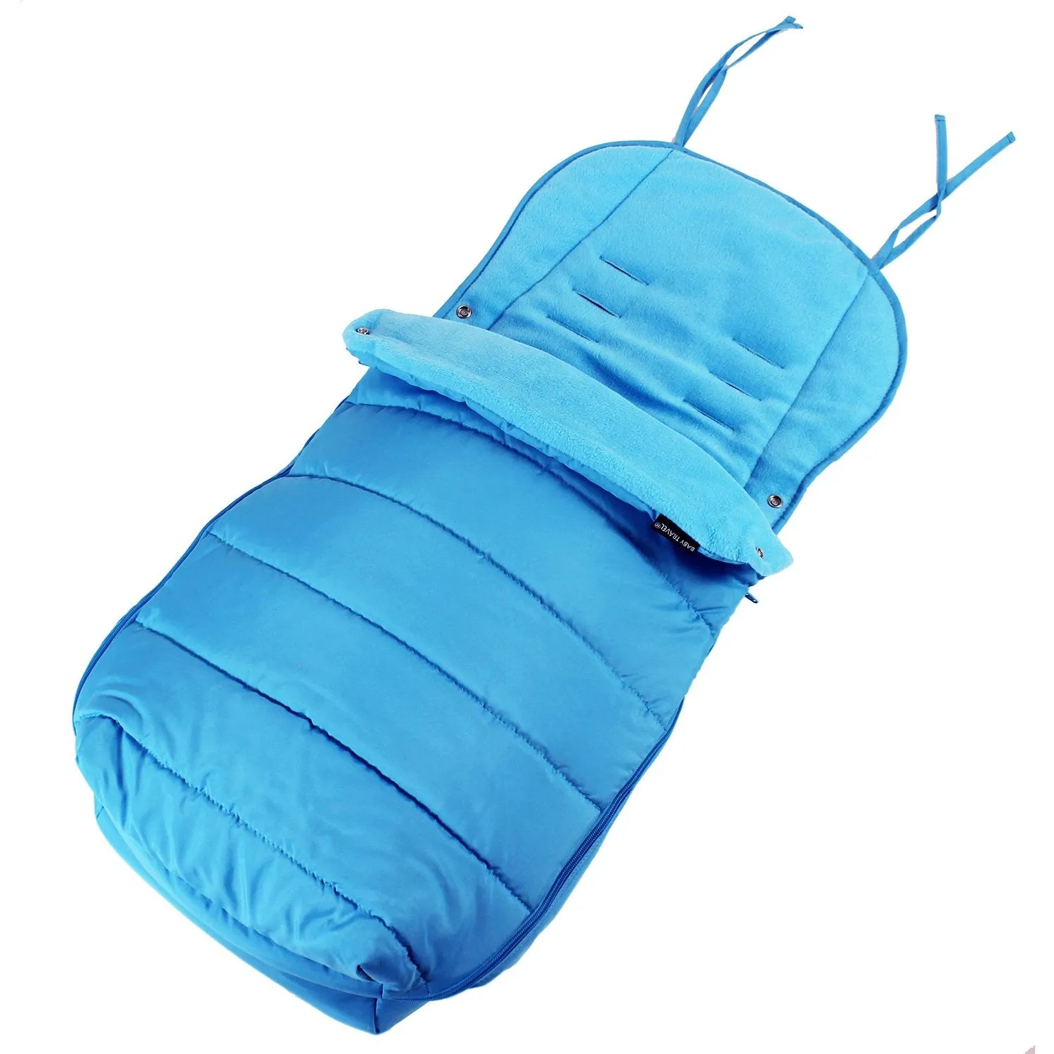 XXL Luxury Footmuff Liner Ocean (blue) Fit Obaby Atlas Tippitoes Stroller